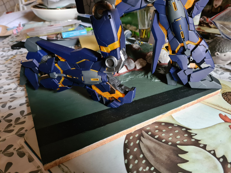 Test positioning for Banshee Norn legs