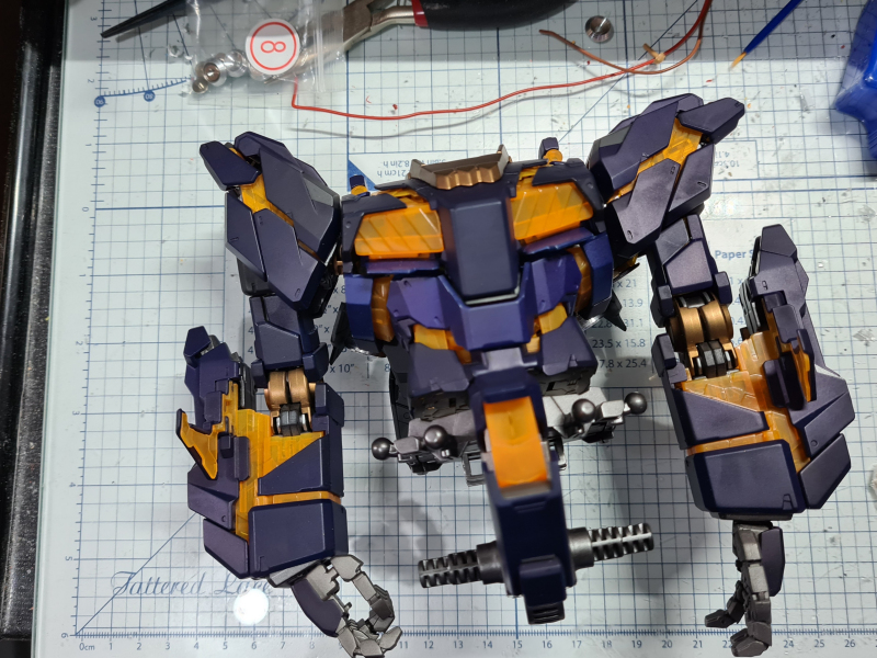Banshee Norn arms fitted to torso