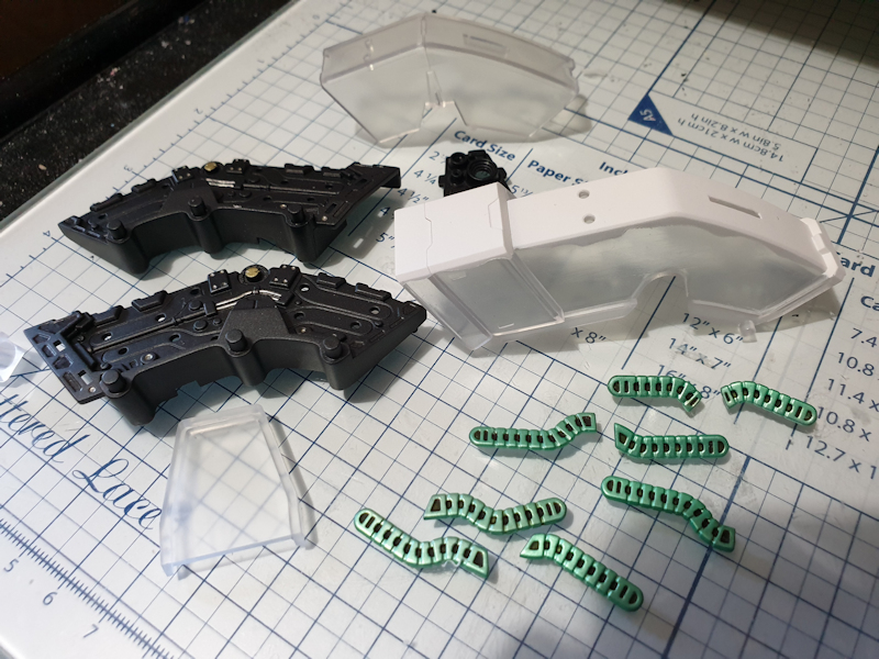 GAT-X105 bust sensor painted ready to fit