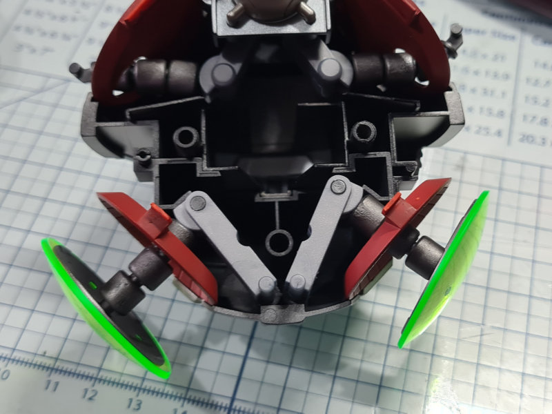 Haro feet fitted into body section