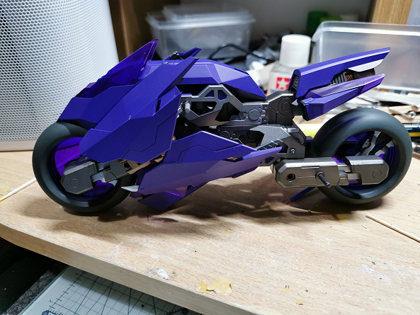 Pretty Armor Viper bike completed