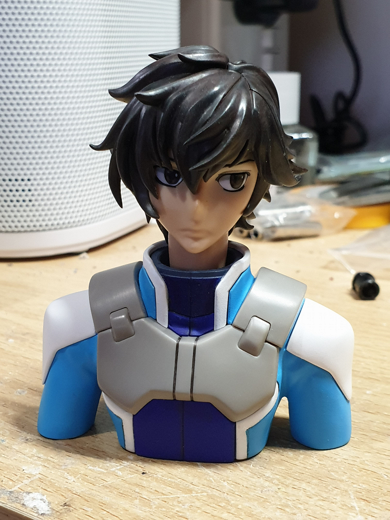 Setsuna F Seiei face on finished view