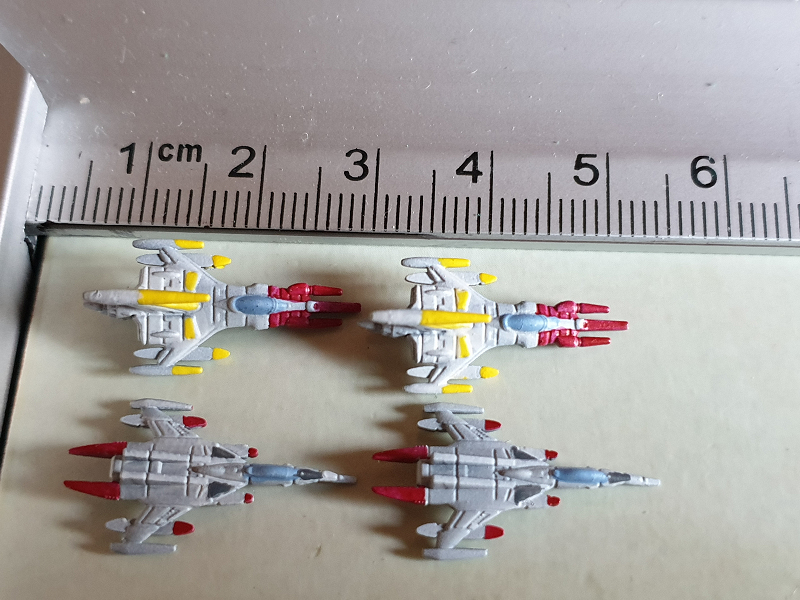 Space Yamato Cosmo Zero and Cosmo Tiger II fighters detailed